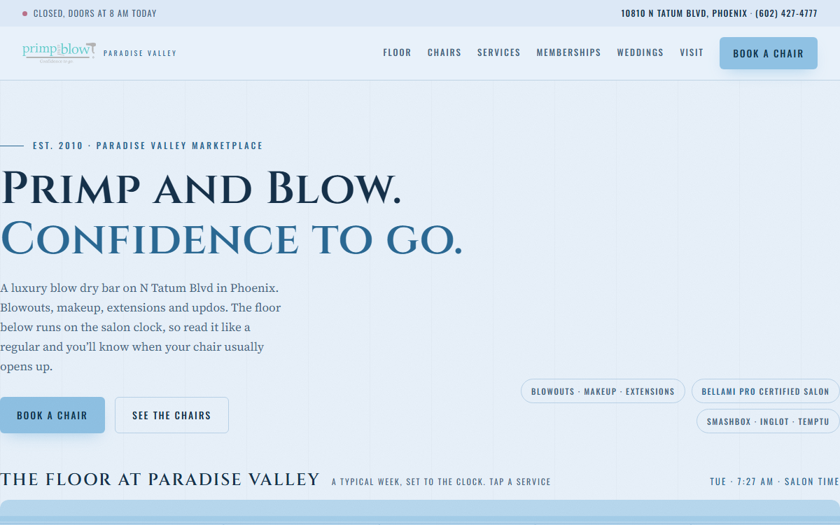 Primp And Blow