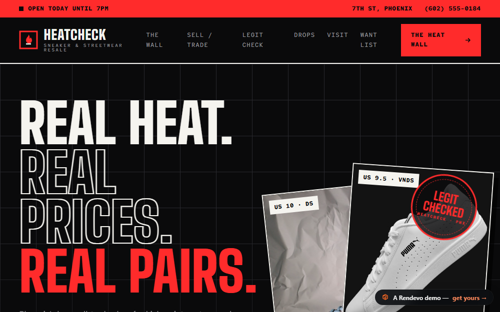 Heatcheck demo