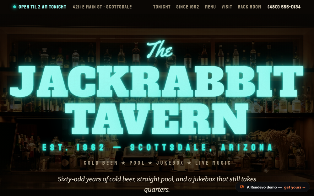 The Jackrabbit demo
