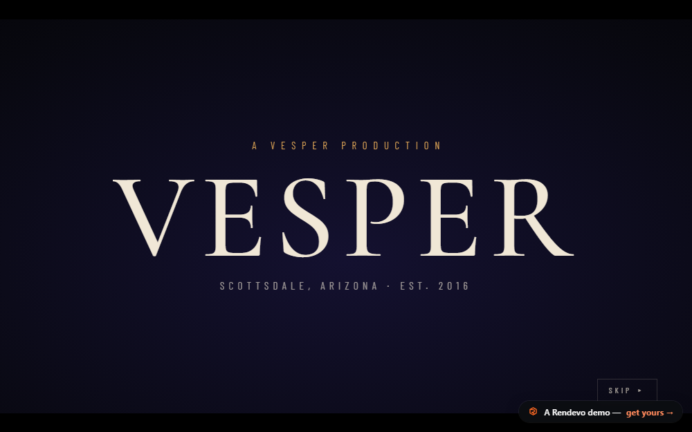Vesper demo